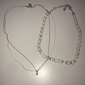 2 gold chokers from Francesca’s